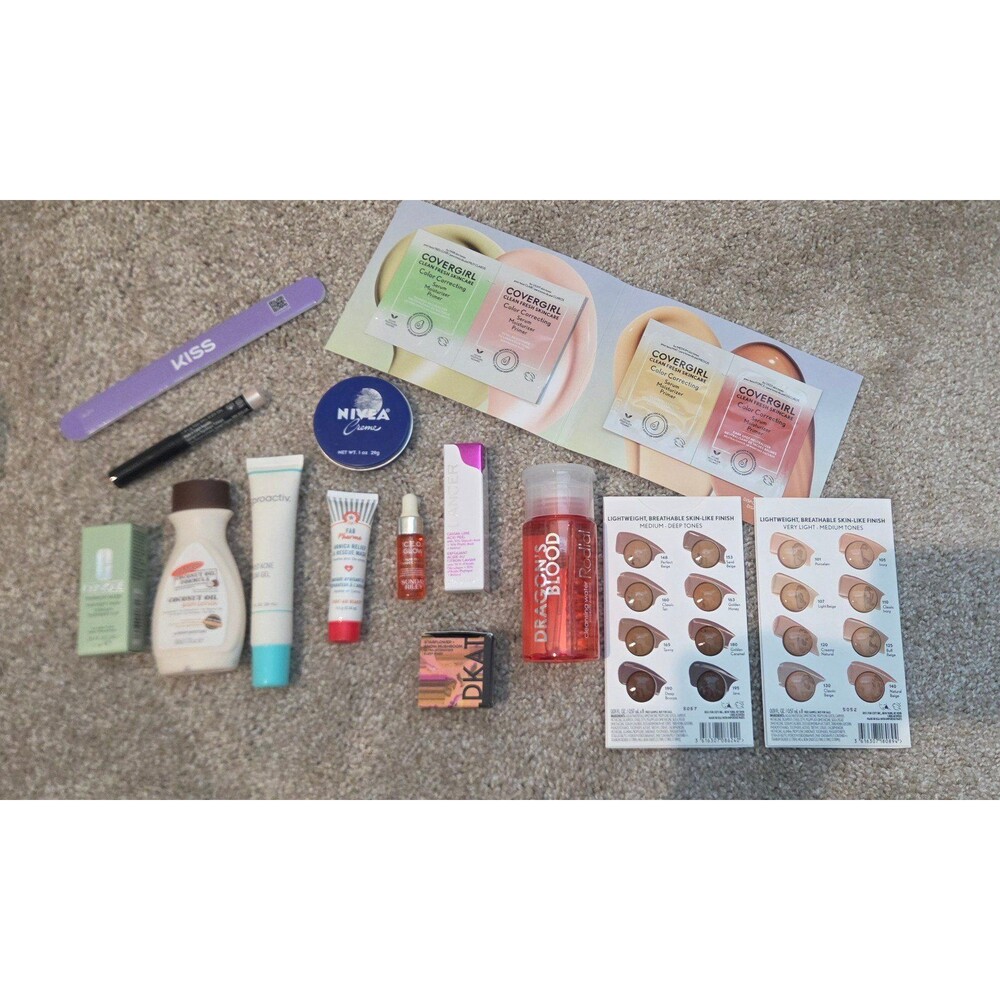 Skincare samples bundle
